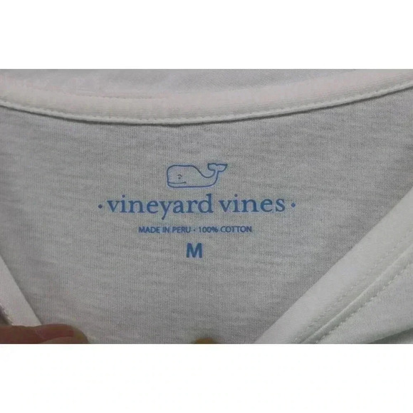 Vineyard Vines Women's Long Sleeve Tee-Shirt-"We're #1"-Logo-Size Medium - Picture 4 of 7